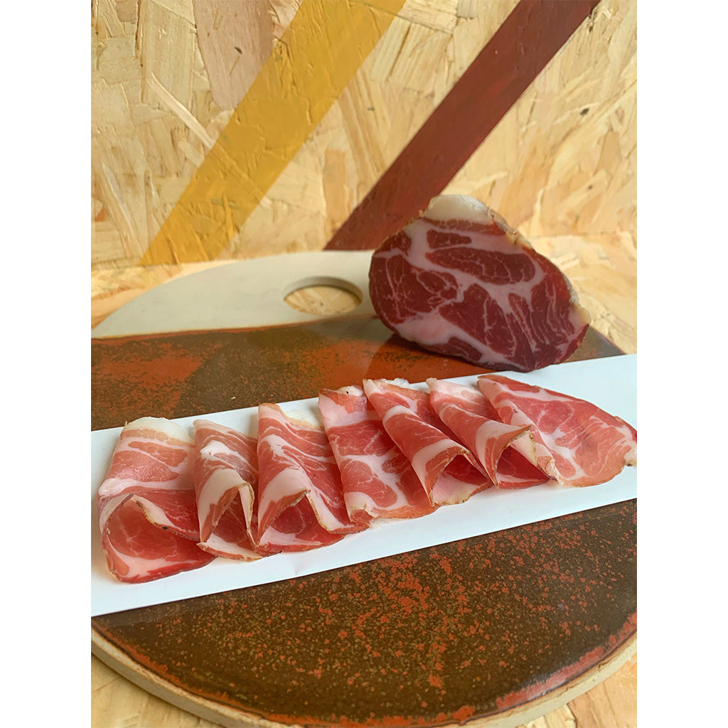 Air Dried Pork Neck - Coppa - Mace and Allspice